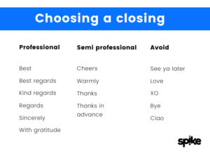 How to End an Email: A Step by Step Guide | Spike